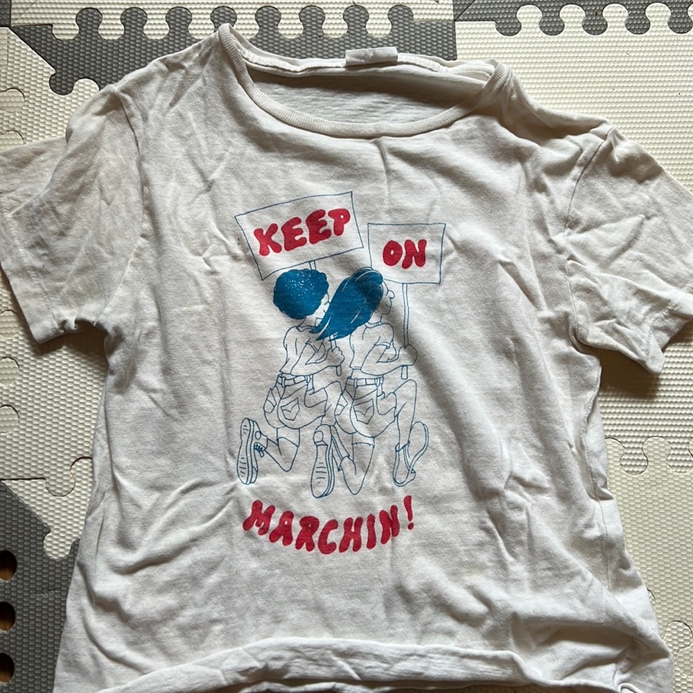 Re/done vintage style graphic tee
